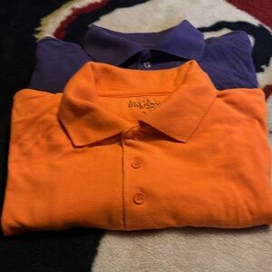 Shirts XL orange and purple